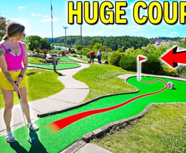 This Pirate's Cove Mini Golf Course is Amazing!