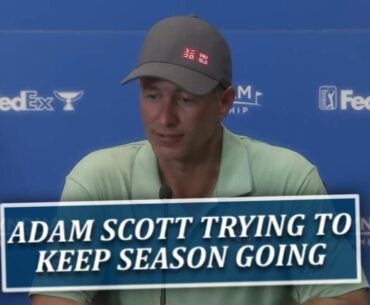 Adam Scott Vying For FedEx Cup Playoffs, Might Be Last Chance For Points