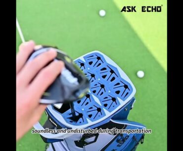 Ask Echo Golf Bag ST-LOCK | Designed for Silence. Built for the Obsessed#askecho #golf #golfbag
