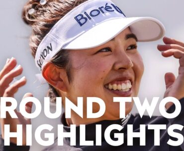Miyu Yamashita’s Charge & Triple-Bogey Drama | Round Two Full Highlights | AIG Women’s Open