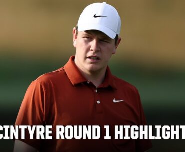 Robert MacIntyre’s ROUND 1 Wyndham Championship [FULL HIGHLIGHTS] | Golf on ESPN