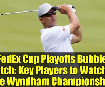 Keith Mitchell's Playoff Push: Can He Make It at the Wyndham Championship?