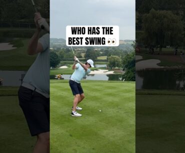 Who has the best swing? 👀 #golf #LIVGolf