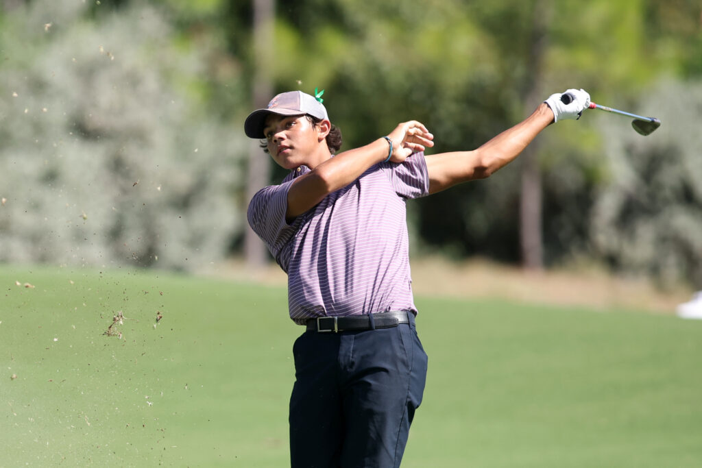 charlie woods 2025 us junior amateur