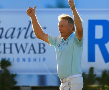 67-year-old Bernhard Langer's EPIC winning putt | Charles Schwab Cup | 2024