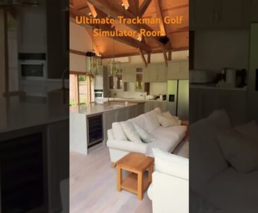 Ultimate Trackman Golf Simulator Room