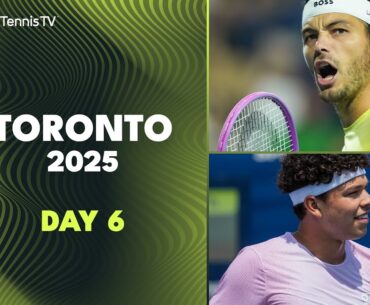 Rublev Faces Sonego; Fritz, Shelton, Tiafoe & Fils Also In Action | Toronto 2025 Day 6 Highlights