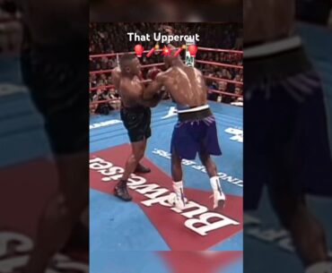 #MikeTyson Throwing His Heavy #Uppercut on #EvanderHolyfield 🥊💥🥊 #Boxing #KO