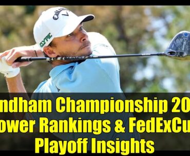 Wyndham Championship 2025: Power Rankings & FedExCup Playoff Insights