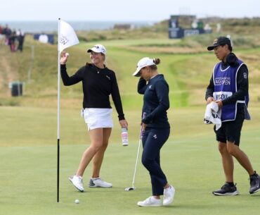 Mimi Rhodes gets bank-shot hole-in-one at Open Championship