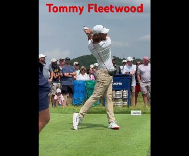 Tommy Fleetwood. Us Open at Oakmont. Face On. #golf #golfswing #golftips #golflife