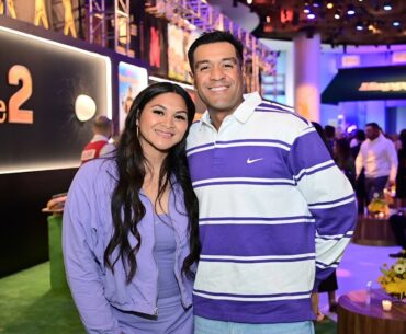 Tony Finau and wife attend 'Happy Gilmore 2' premiere in New York City