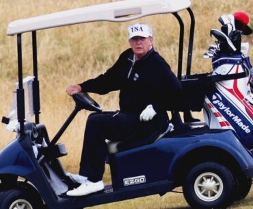 Author Says Caddies Told Him They Cheat for President Trump