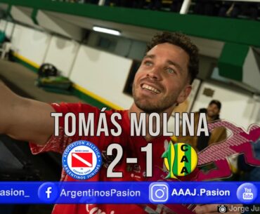 Tomás Molina: "Se me abrió el arco"