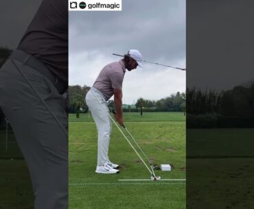 Tommy Fleetwood making it look easy #golf #golfswing #swingplaneperfector