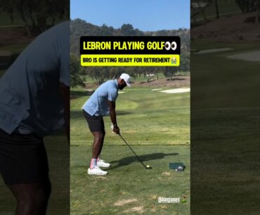 LeBron on the Golf Course AGAIN👀