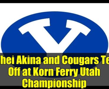 Kihei Akina and Cougars Tee Off at Korn Ferry Utah Championship