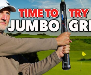 I tried JUMBO grips on my irons and this happened.....