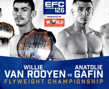 EFC 126: Van Rooyen vs Gafin!