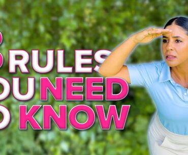 3 Beginner Golf Rules & Etiquette Every New Golfer Must Know!
