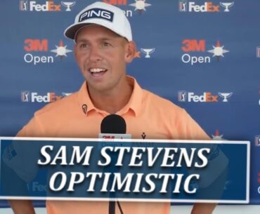 Sam Stevens Optimistic After Finishing 1 Stroke Away From 1st PGA Tour Win