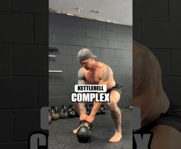 Full Body Kettlebell Workout. Save it and get it done! #kettlebellworkout