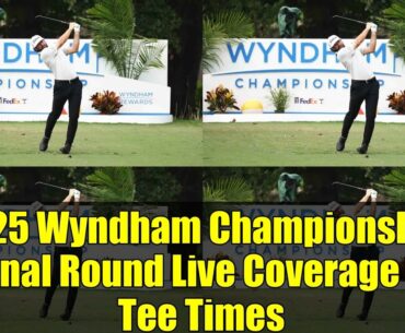Wyndham Championship: Round 2 Suspended Due to Thunderstorms - PGA TOUR