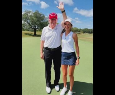 Lovely video 💕Donald Trump & Kai #love #grandpa #youtubeshorts #shorts