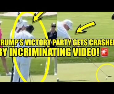 WATCH: Trump PULLS SNEAKY MOVES To “Win” Golf Tourney🚨