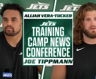 Joe Tippmann talks Jets improvement, Alijah Vera-Tucker on Justin Fields