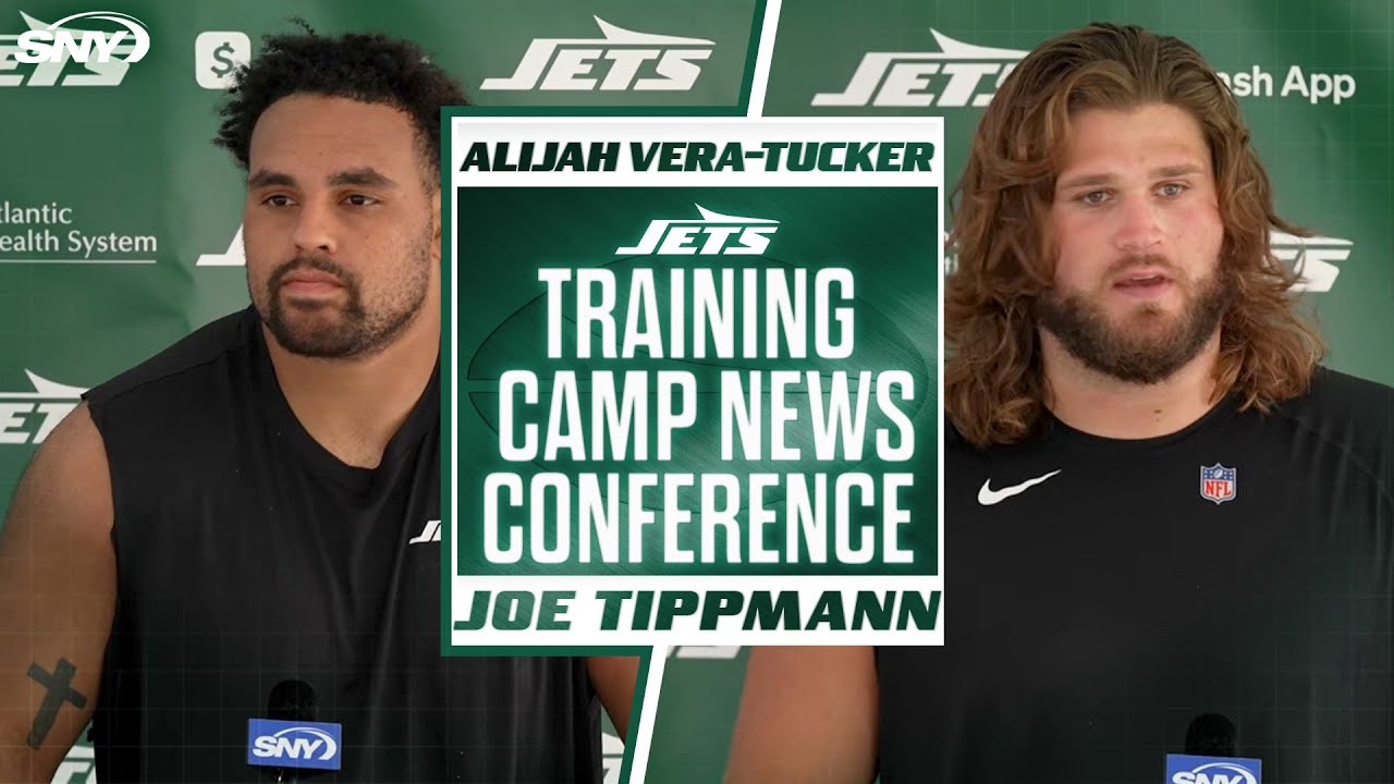 Joe Tippmann talks Jets improvement, Alijah Vera-Tucker on Justin Fields Joe Tippmann talks Jets improvement, Alijah Vera-Tucker on Justin Fields
