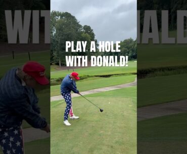 Game is VERY HOT right now! 👍🇺🇸 #donaldtrump #funny #golf #comedy