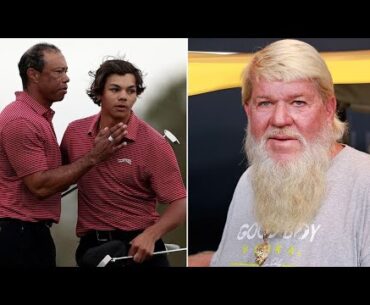 John Daly spoke to Tiger Woods about son Charlie after spotting physique flaw