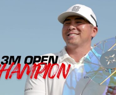 Kurt Kitayama Clutches the 3M Open | Powered by Bridgestone TOUR B X MindSet