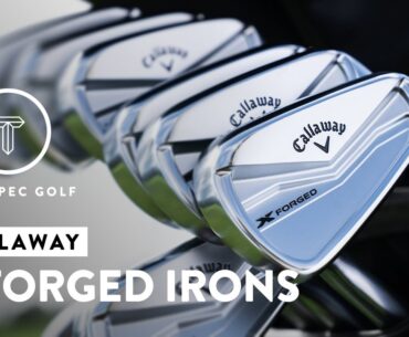 Callaway 2025 X Forged Iron Testing