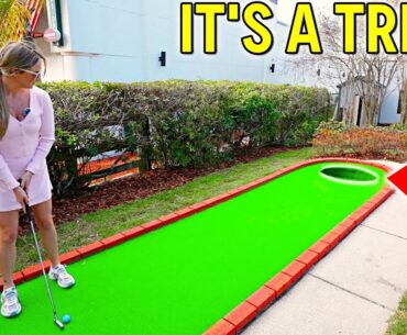 Is This the WORLD'S BIGGEST Mini Golf Hole?