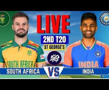 India vs South Africa, 2nd T20 | Live Cricket Match | IND vs SA Live Match Today | IND vs SA