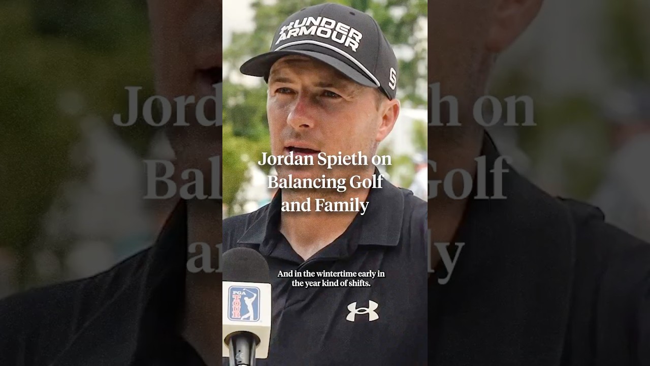 Jordan Spieth on how his professional life has changed since becoming a father. Jordan Spieth on how his professional life has changed since becoming a father.