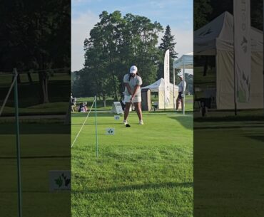 Golf Ontario U19 Junior Girls. Round 1 Opening Drive.