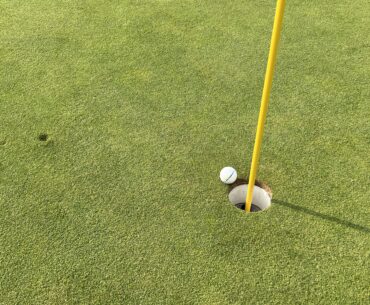 “This” close to my first hole in one…
