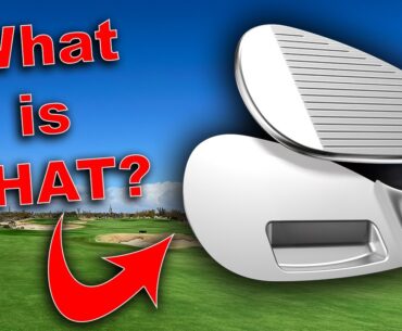 Why do Callaway Opus SP wedges have a hidden slot?