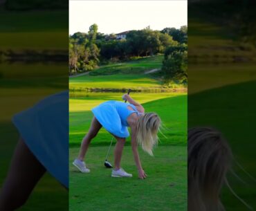 golf girls 🩵 #golfgirl #golfgirls #golfswing #golfer #golflife #golfdrive #golfing #pur3golf