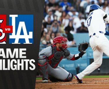 Cardinals vs. Dodgers Game Highlights (8/4/25) | MLB Highlights