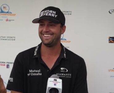 “I stayed aggressive all day” — Taylor Montgomery fires low round at Utah Championship