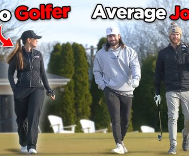 Can an LPGA Pro Beat 2 Average Golfers?