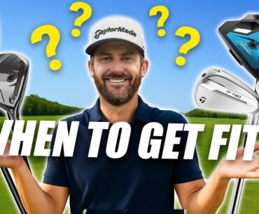 When Should You Get Fitted For Golf Clubs?