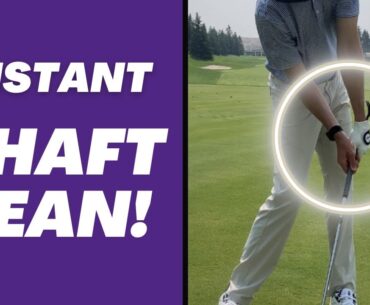 Top Golf Coach Reveals SECRET To Compressing Irons!