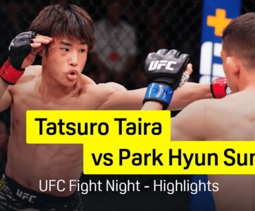 Tatsuro Taira vs Park Hyun Sung | UFC Fight Night | DAZN Highlights