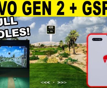 Flightscope MEVO Gen 2: 9 Hole Review w/ GSPRO Golf Simulator Software!