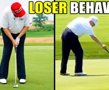 Trump EXPOSES His Fragile Ego with Pathetic Golf Course Behavior